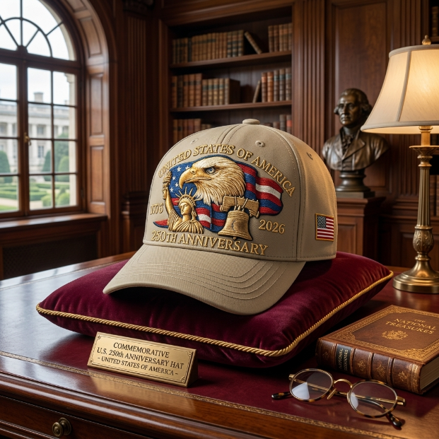 🔥Eagle & Liberty – United States 250th Anniversary Hat✨(Breathable & Lightweight Comfort & Unisex Fit)