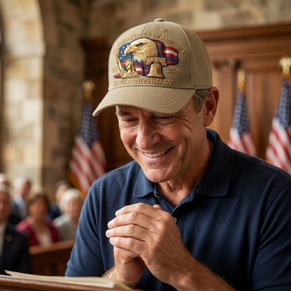 🔥Eagle & Liberty – United States 250th Anniversary Hat✨(Breathable & Lightweight Comfort & Unisex Fit)
