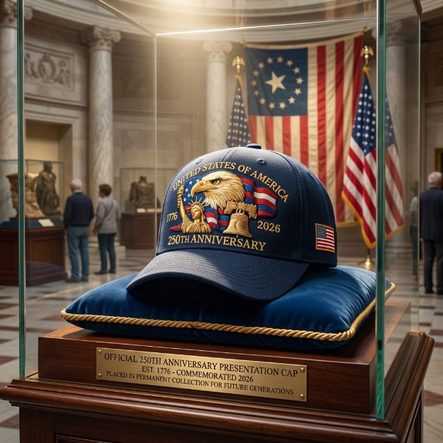 🔥Eagle & Liberty – United States 250th Anniversary Hat✨(Breathable & Lightweight Comfort & Unisex Fit)
